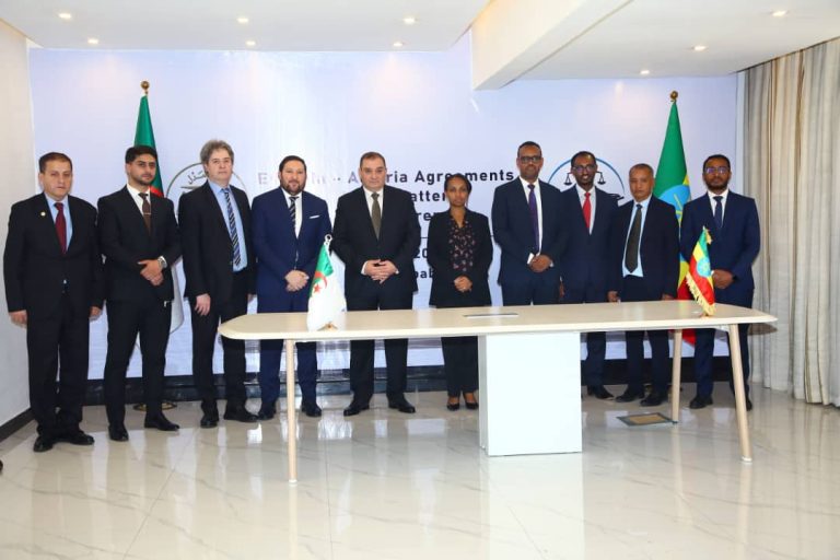 أديس أبابا: توقيع اتفاقيات ومذكرة تفاهم بين وزارتي العدل الجزائرية والإثيوبية