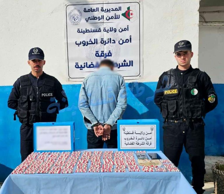 الخروب: توقيف مروج مؤثرات عقلية وحجز كمية معتبرة من الكبسولات