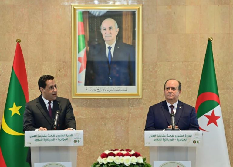 تصريح صحفي للوزير الأول، السيد #سيفي_غريب عقب اختتام أشغال الدورة العشرين (20) للجنة المشتركة الكبرى الجزائرية – الموريتانية