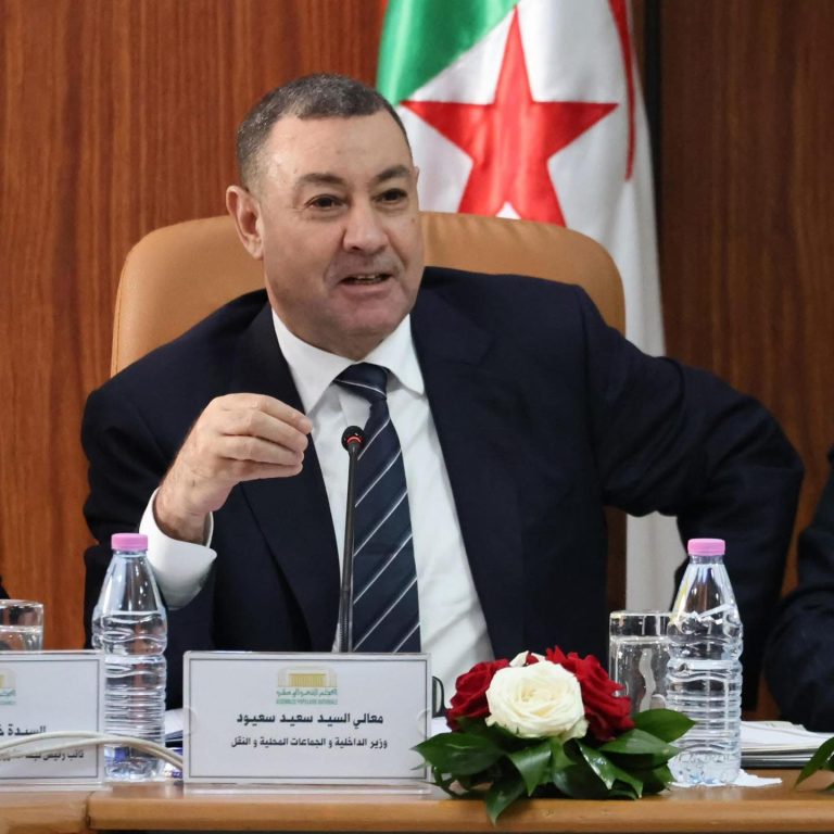 السعيد سعيود يعرض مشروع القانون الانتخابي لضبط الدوائر والمقاعد ويؤكد على التمثيل العادل والمتوازن