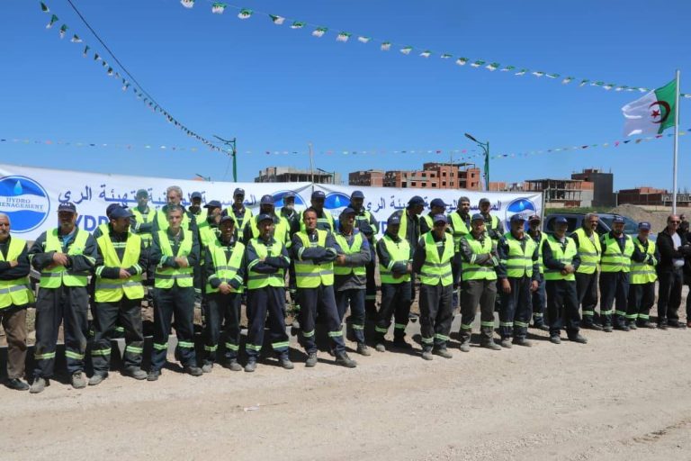 معاينة مشروع تدعيم محطة تصفية المياه بالمعالجة الثلاثية لتعزيز التنمية الفلاحية بسطيف