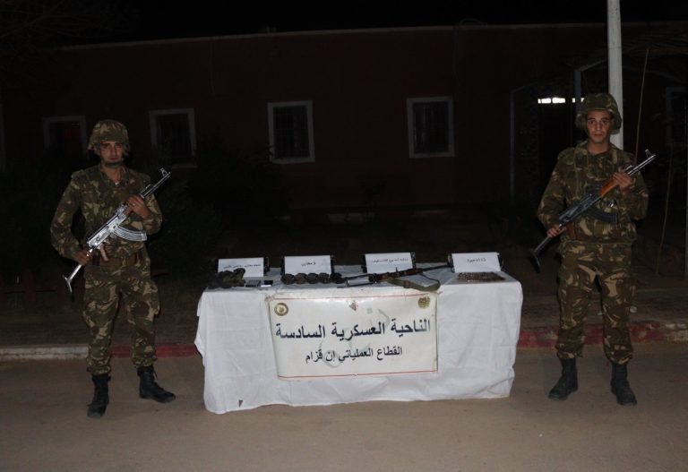 الجيش الوطني الشعبي يواصل جهوده في مكافحة الإرهاب عبر التراب الوطني