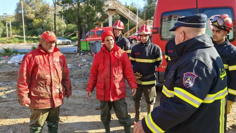 الحالة العامة للتقلبات الجوية على الساعة 12:00 – 14/04/2026 بعدة ولايات