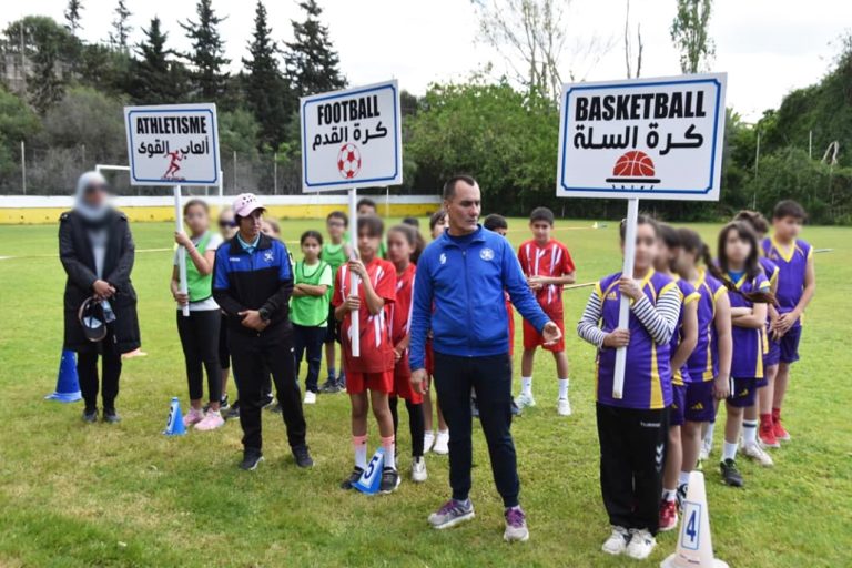 تنظيم الطبعة الخامسة للكيدس أتليتيك بمدرسة تكوين الشباب الرياضي للأمن الوطني