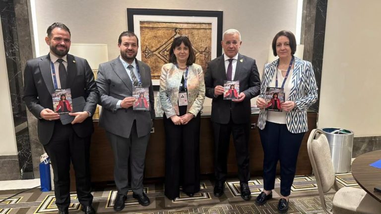 بوغالي يهنئ أندا فيليب عقب انتخابها أمينة عامة للاتحاد البرلماني الدولي