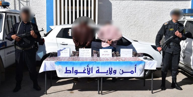 عملية أمنية مشتركة تحبط ترويج مؤثرات عقلية بالأغواط وتوقف مشتبه فيهما