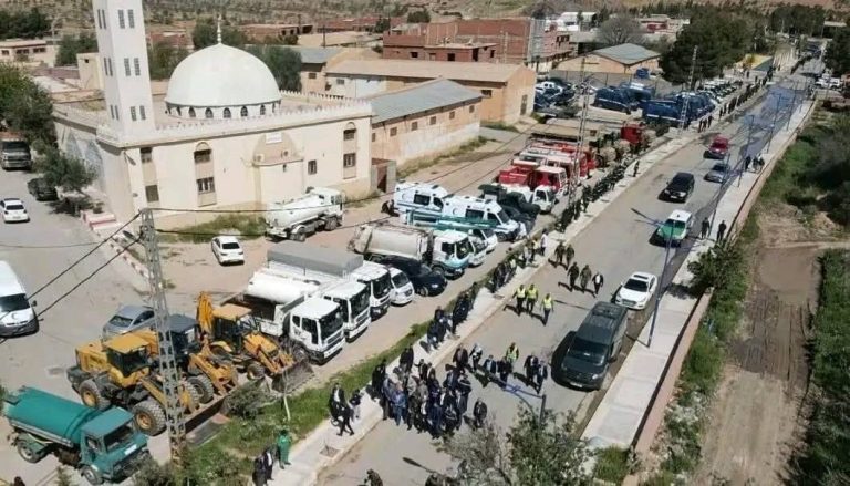 مناورة ميدانية لاختبار جاهزية مخطط النجدة بولاية البيض