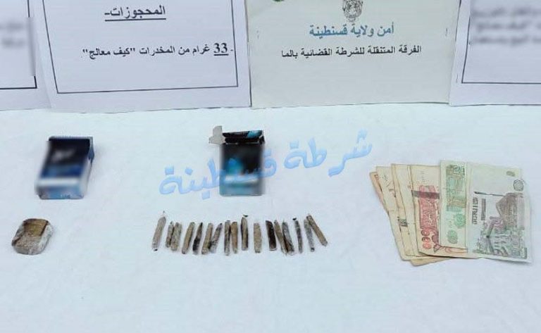 توقيف مروجين وحجز مخدرات في عمليتين أمنيتين منفصلتين