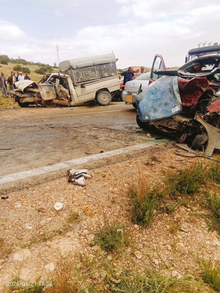 وفاة شخص وإصابة 3 آخرين في حادث مرور خطير بولاية المسيلة