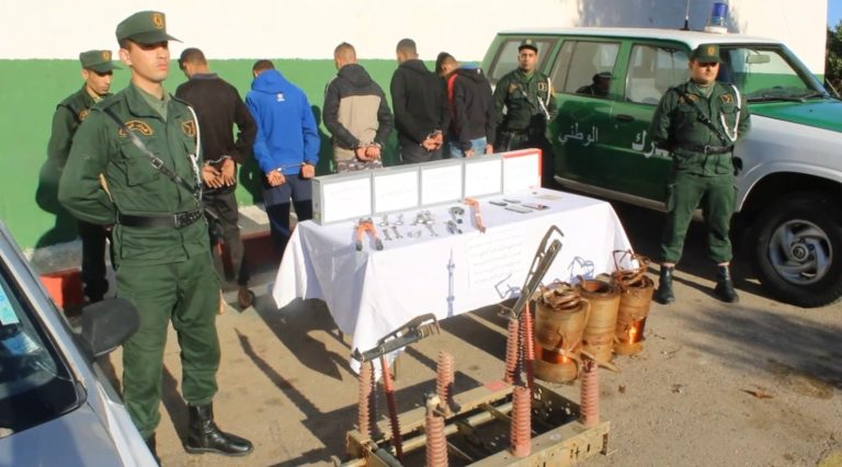 توقيف 06 أشخاص بتهمة تخريب وسرقة محولات كهربائية بولاية سعيدة