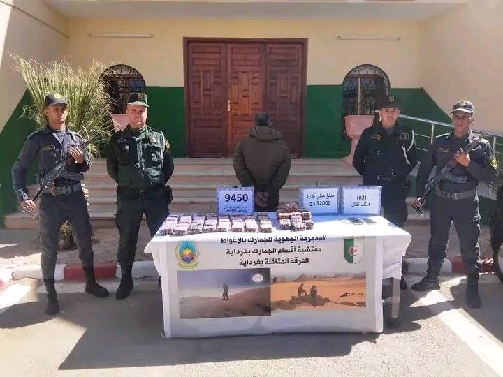 حجز 21.200 قرص مهلوس في عمليتين منفصلتين بغرداية والأغواط