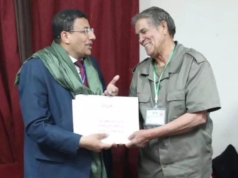 تهنئة من المجلس الوطني الصحراوي لـ #فاتح_بوطبيق بعد انتخابه رئيسًا للبرلمان الافريقي
