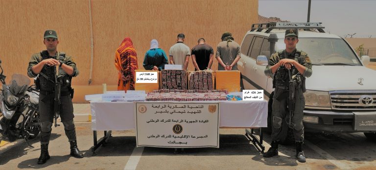نتائج عملياتية مكثفة للجيش الوطني الشعبي في محاربة الجريمة المنظمة