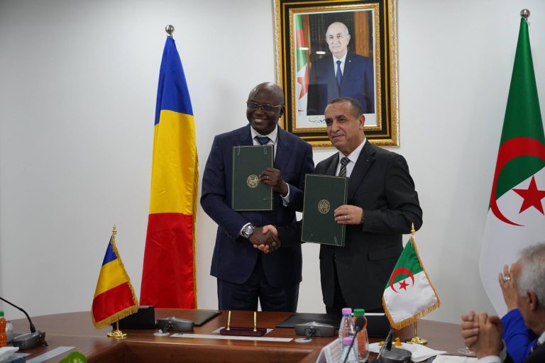 مراد_عجال يستقبل نظيره التشادي لتعزيز الشراكة_الطاقوية بين الجزائر وتشاد وتوقيع اتفاق لإنجاز محطة كهربا
