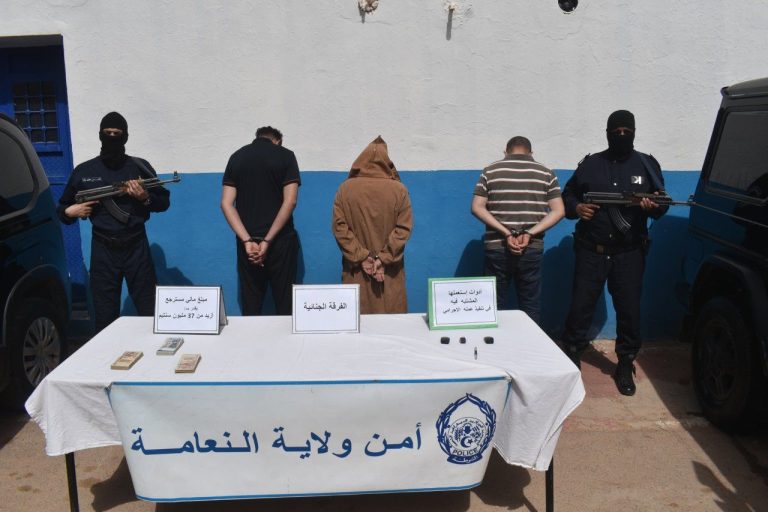 شرطة_النعامة تُطيح بسارق 450 مليون سنتيم من داخل مركبة بمدينة المشرية
