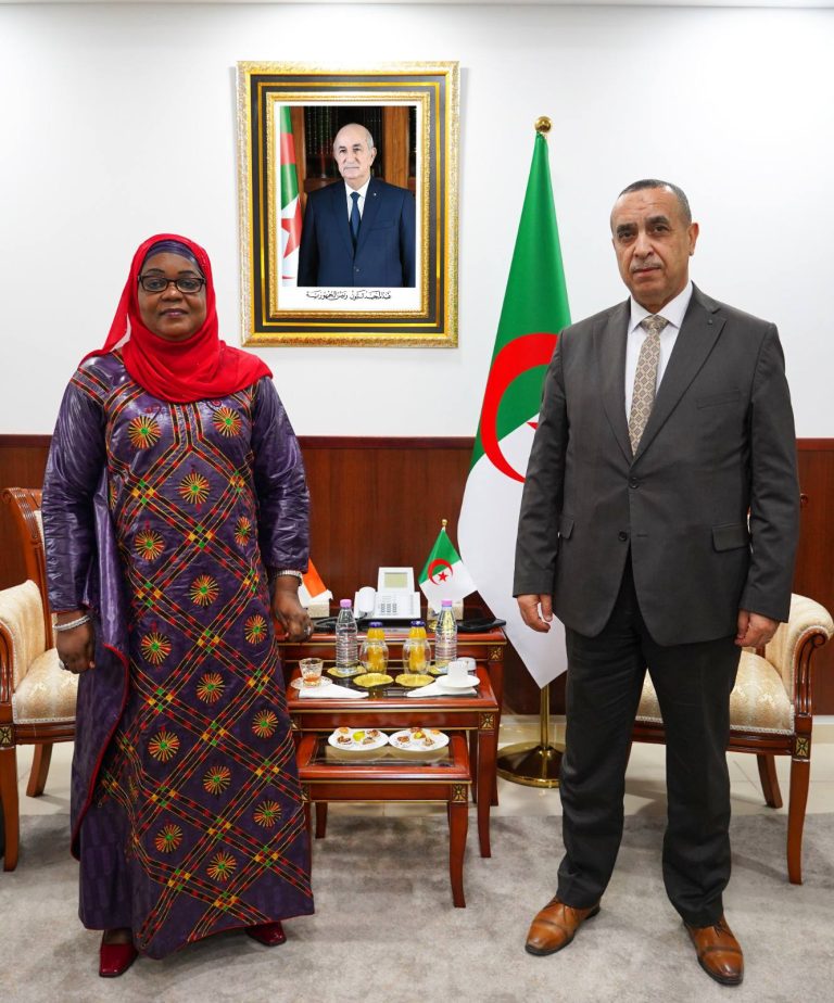 وزير_الطاقة يستقبل وزيرة_الطاقة_النيجرية لبحث_تعزيز الشراكة_الطاقوية بين_الجزائر_والنيجر