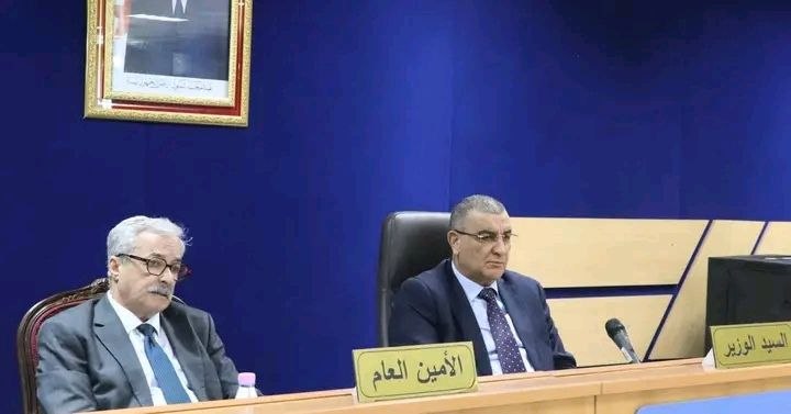 عبد_القادر_جلاوي يترأس الاجتماع التنسيقي الجهوي الرابع لقطاع الأشغال_العمومية بمشاركة ولايات الغرب