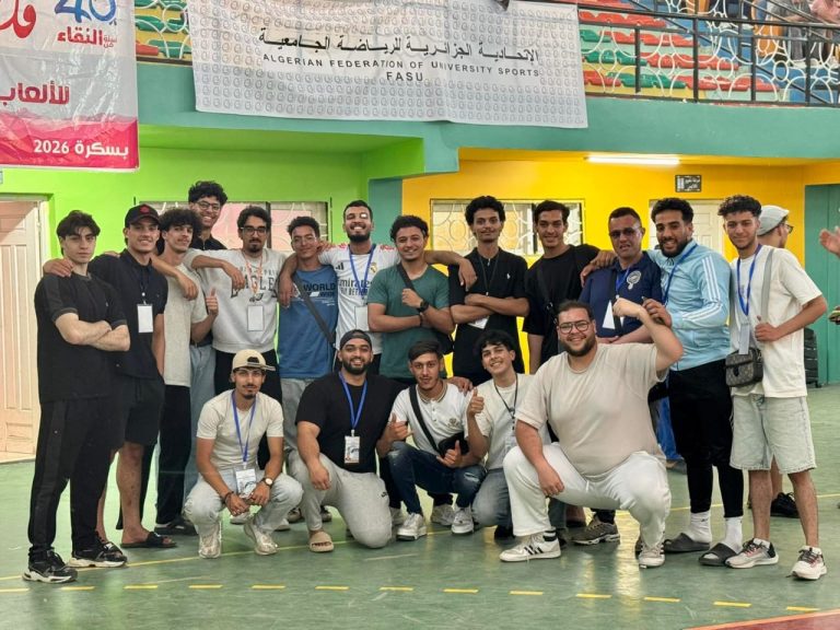 جامعة سيدي بلعباس تتربع على عرش الرياضة الجامعية ببسكرة