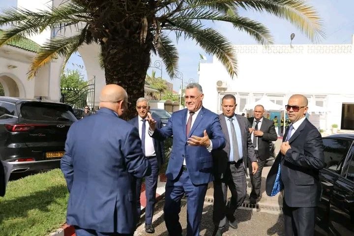 وزير_الري لوناس بوزقزة في زيارة عمل إلى ولاية_المدية لمتابعة مشاريع المياه
