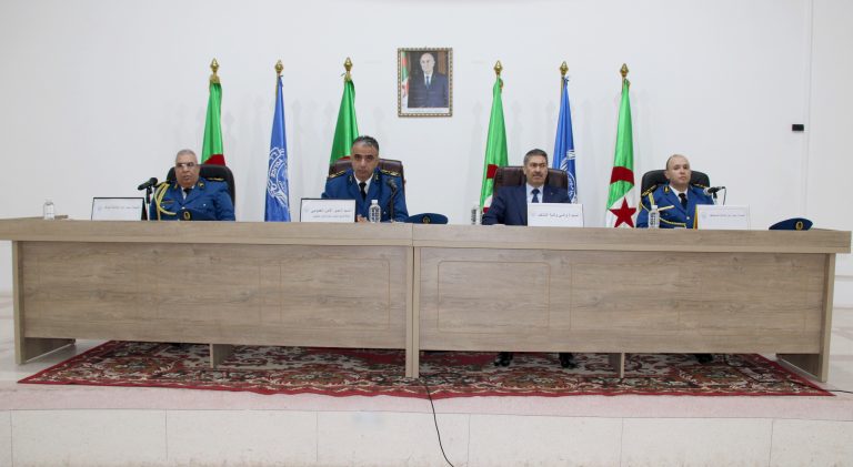تنصيب_رئيس_أمن_ولاية_الشلف الجديد في إطار الحركة الدورية الرامية إلى تعزيز الأداء الأمني وخدمة المواطن