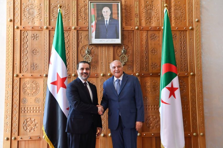 أحمد_عطاف يستقبل وزير الخارجية السوري أسعد_حسن_الشيباني ويبحثان سبل تعزيز التعاون الثنائي