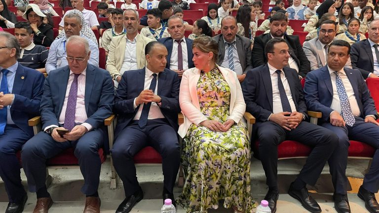 وزيرة_التضامن الوطني ووزير الرياضة يشرفان على احتفالية اليوم العالمي للطفولة بـديوان رياض الفتح