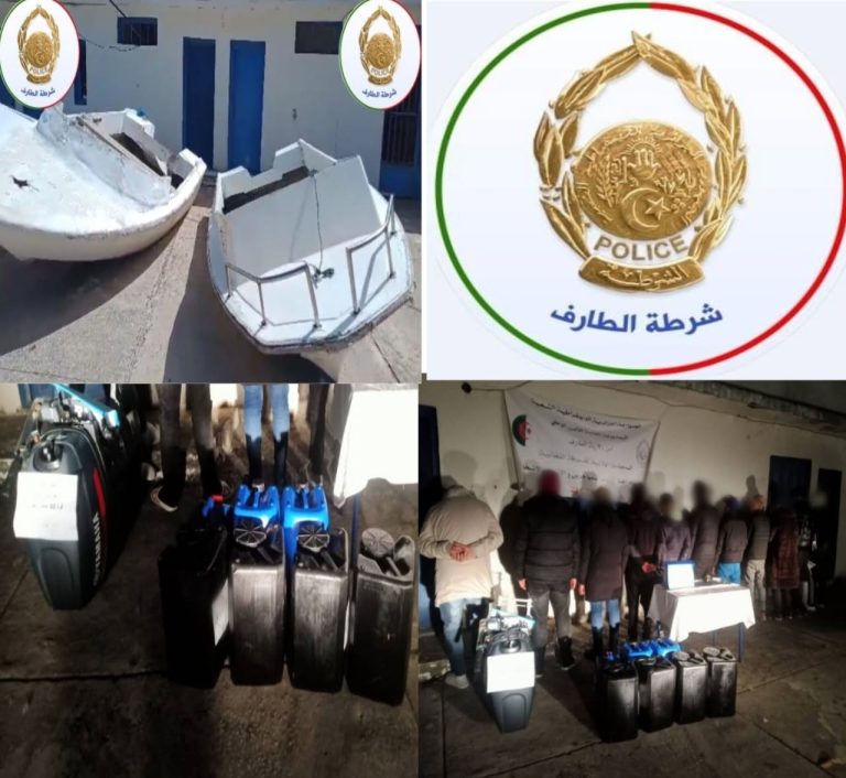 الطارف إحباط محاولتين للهجرة غير الشرعية عبر البحر وتوقيف 25 شخصًا من عدة ولايات
