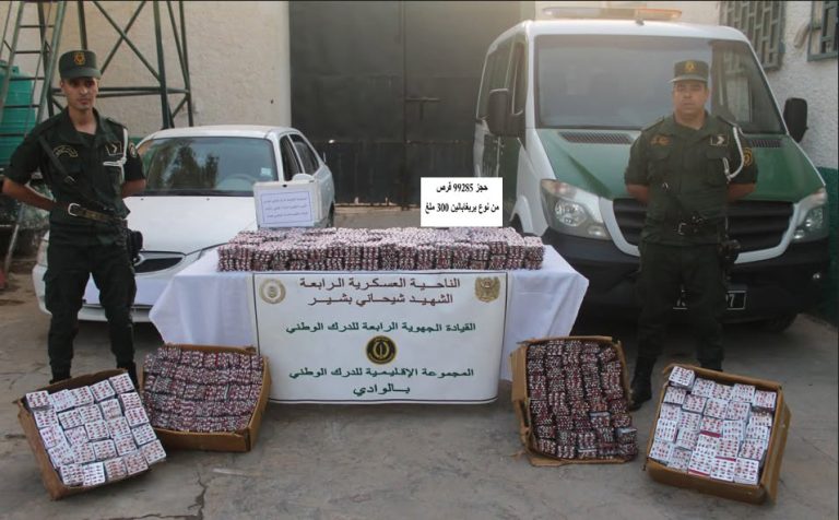 الجيش_الوطني_الشعبي حصيلة أسبوعية: توقيف 52 تاجر مخدرات وحجز أكثر من 326 ألف قرص مهلوس وإحباط تهريب الكيف عبر الحدود