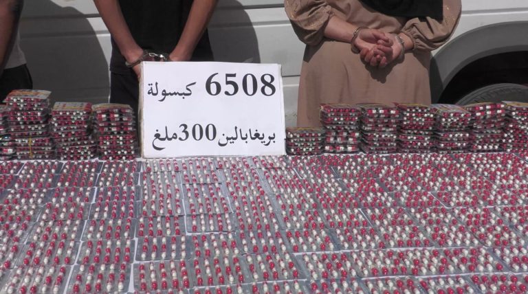 الأغواط الدرك الوطني يوقف 5 أشخاص ويحجز 9408 أقراص مهلوسة في عملية نوعية ضد الاتجار بالمؤثرات العقلية
