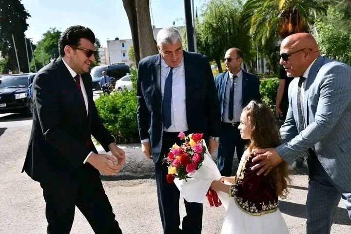 وزير_الفلاحة ياسين_وليد يباشر زيارة عمل وتفقد إلى ولاية قالمة لمتابعة مشاريع القطاع