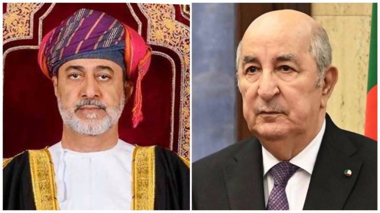 رئيس الجمهورية السيد عبد المجيد تبون يتلقى برقية تهنئة من سلطان عُمان بمناسبة الذكرى الـ64 لاستقلال الجزائر