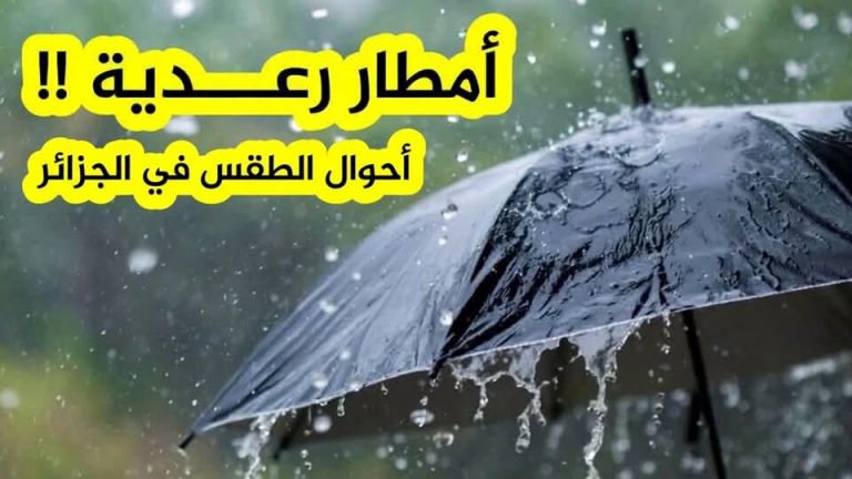 أمطار رعدية وموجة حر تضرب عدة ولايات اليوم الإثنين
