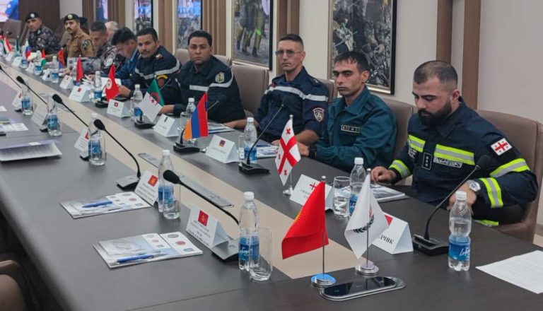 الحماية المدنية الجزائرية تشارك في الدورة الدولية الـ12 للإنقاذ الجبلي بقيرغيزستان