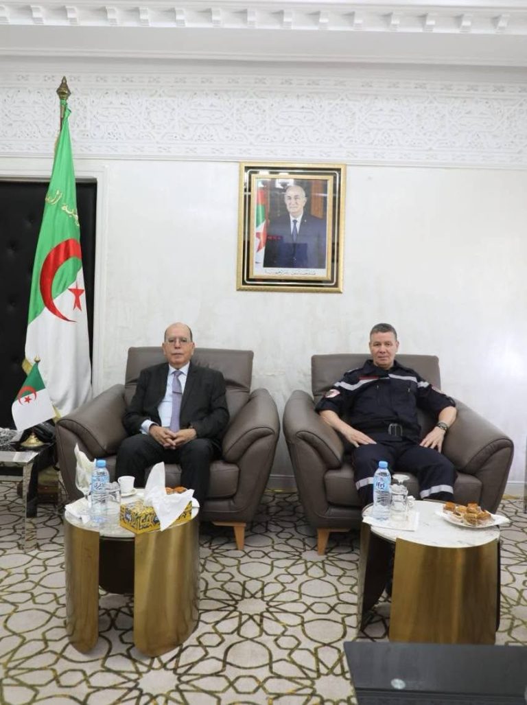 المدير العام للحماية المدنية في زيارة عمل ومعاينة بولاية قسنطينة