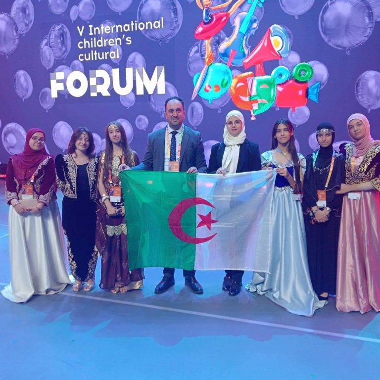 ست مواهب جزائرية تمثل الجزائر في المنتدى الثقافي الدولي للطفل بموسكو