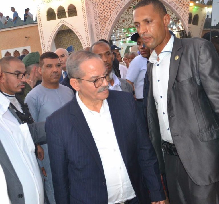 نائب رئيس مجلس الأمة يشارك في مراسم تشييع شيخ زاوية تماسين