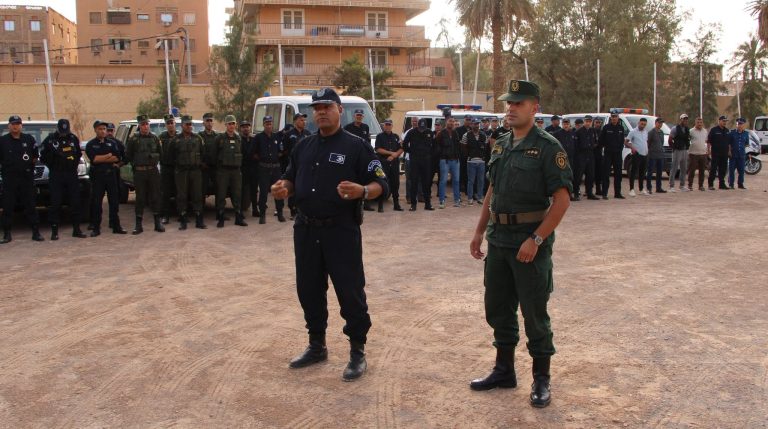 شرطة بشار تكثف عملياتها الميدانية بهدف محاربة الجريمة الحضرية