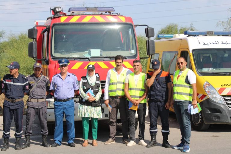 الدرك الوطني بجيجل حملة تحسيسية وتوعوية لفائدة مستعملي الطريق