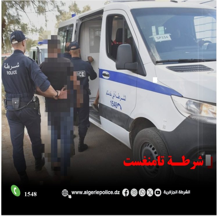 شرطة تامنغست توقف 5 أشخاص وتحجز  30 كبسولة من المؤثرات العقلية