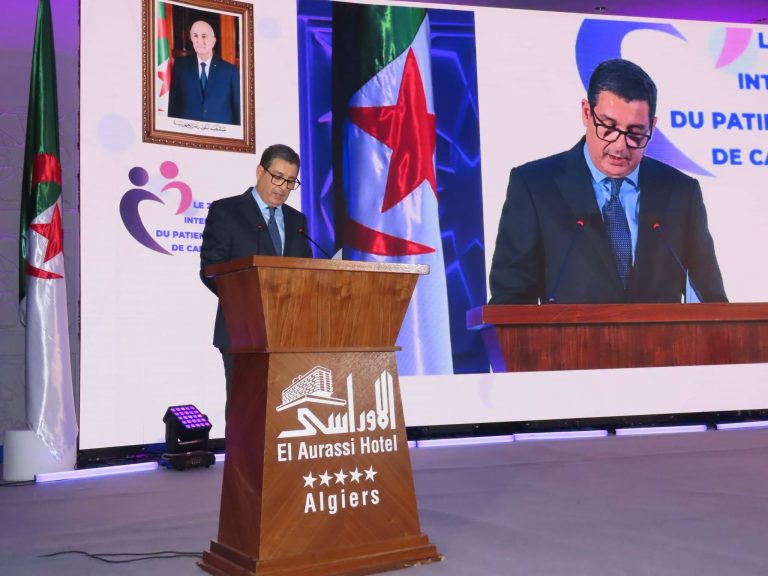 السيد وزير الصحة يشرف على افتتاح اشغال المؤتمر الثاني لمريض السرطان