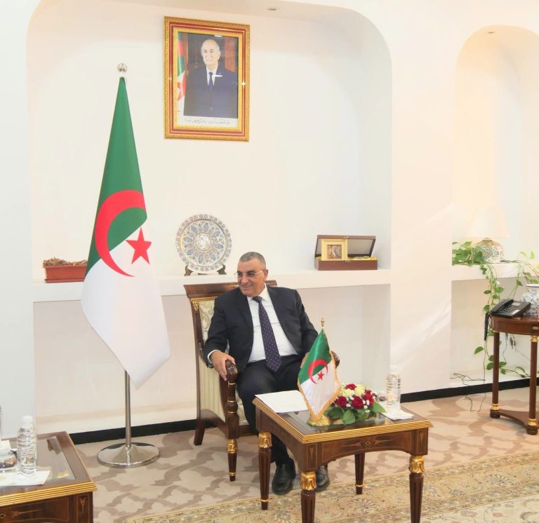 وزير الأشغال العمومية عبد القادر جلاوي يبحث تمويل مشاريع السكك الحديدية مع بنكين دوليين