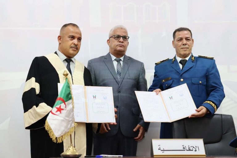 اتفاقية شراكة بين أمن ولاية إليزي والمركز الجامعي «الشيخ آمود» لتعزيز التكوين وتطوير الكفاءات