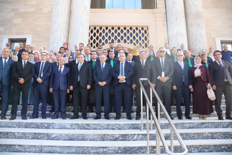 وزير العدل لطفي بوجمعة يدشن مقر محكمة بئر الجير بوهران