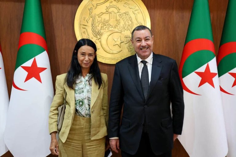 وزير الداخلية والجماعات المحلية والنقل يستقبل سفيرة إيطاليا بالجزائر