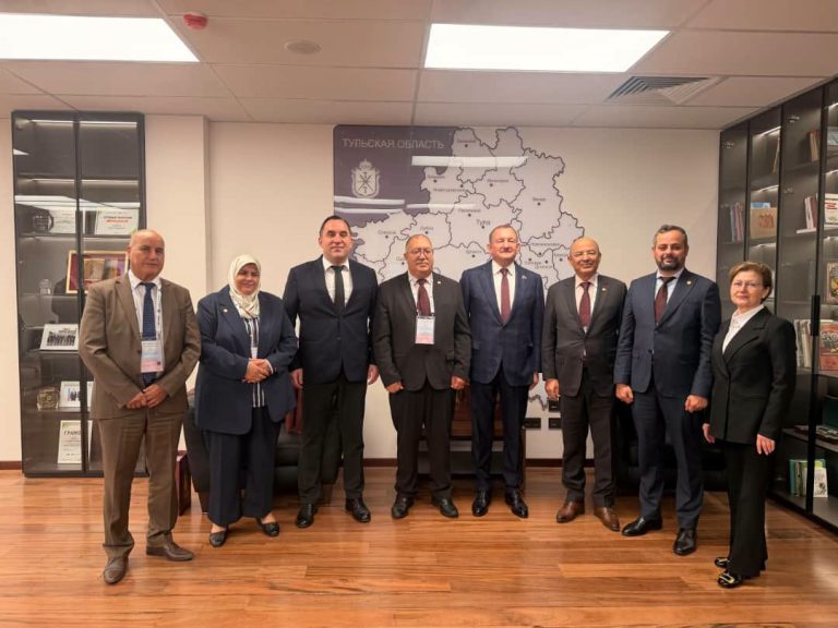 أعضاء مجموعة الصداقة البرلمانية الجزائر – روسيا بمجلس الأمة يواصلون برنامج الزيارة في موسكو