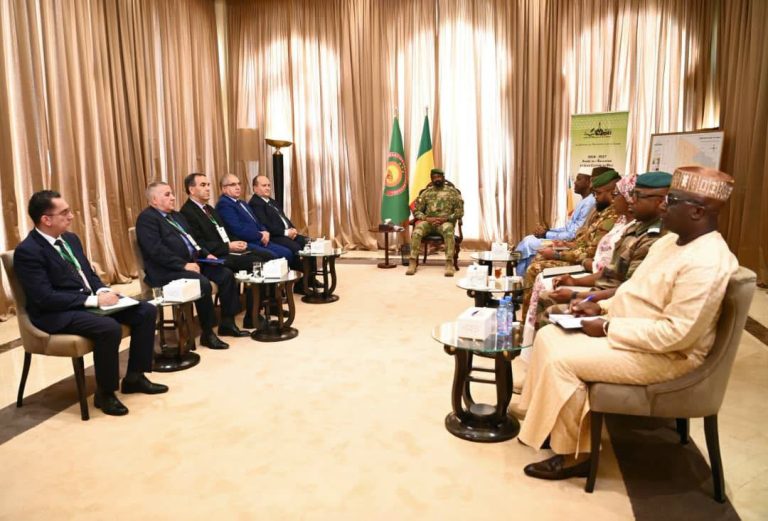 الوزير الأول سيفي غريب يُستقبل من الرئيس أسيمي غويتا في مالي لتعزيز العلاقات الجزائرية-المالية