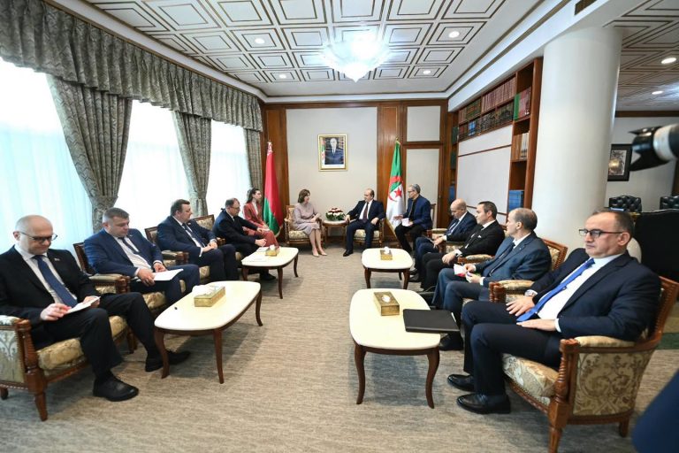 سيفي غريب يبحث مع رئيسة مجلس الجمهورية البيلاروسي تعزيز التعاون والاستثمارات