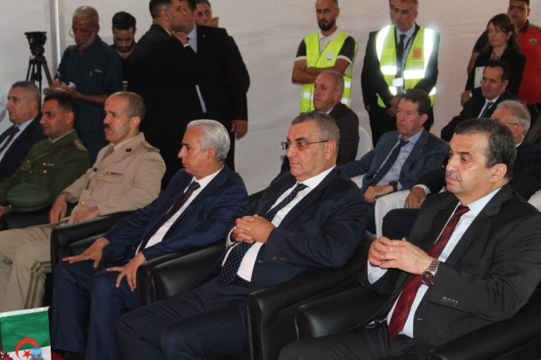 جلاوي وعرقاب و حنيفي يشرفون على إطلاق إنجاز منشآت الرصيف المنجمي بميناء عنابة