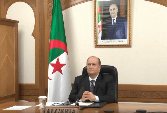 الوزير الأول يشارك عن بعد في اجتماع رؤساء دول وحكومات اللجنة رفيعة المستوى للاتحاد الإفريقي بشأن جمهورية جنوب السودان