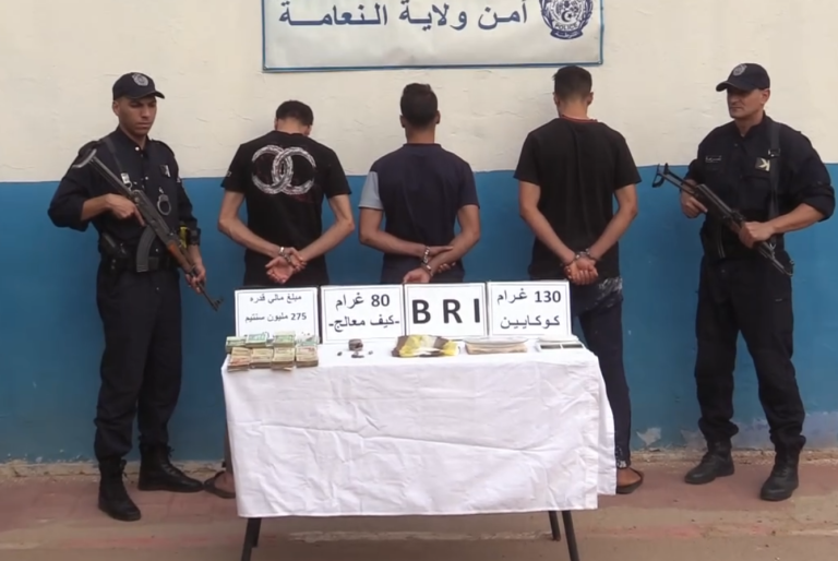 شرطة النعامة حضور ميداني و عملياتي متواصل في مواجهة مروجي السموم.